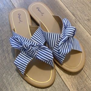 Qupid Slid On Sandals BRAND NEW